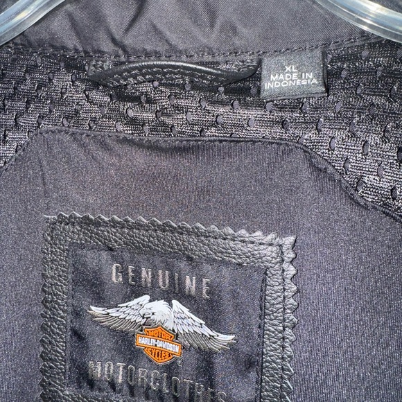Harley-Davidson Black Mesh Jacket - Picture 3 of 3